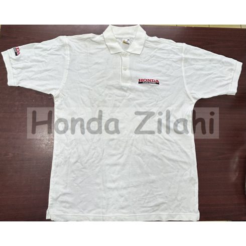 Honda fehér színű galléros póló (Power Equipment)