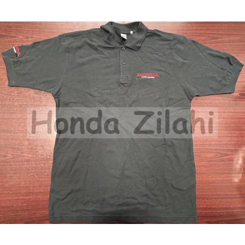Honda fekete színű galléros póló (Power Equipment)