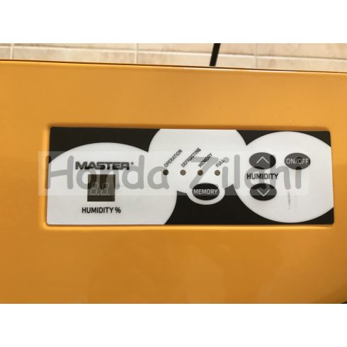 Használt MASTER DH752P párátlanító berendezés